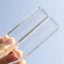 Acrylic Name Card Holder 10 PCS Acrylic Place Card Holder, Clear Acrylic Sign Holder Table Number Holder with Blocks for Sign /Name /Menu /Numbers