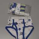 Burt's Bees Baby Toddler Boys' Underwear, Organic Cotton, Tag-Free Comfort Briefs, 4-5T