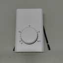 Stelpro Single Pole Line Voltage Thermostat, Mechanical 240 Volts, Compatible with Most Heating Products (Electric Baseboards, Wall Fan Heaters or Commercial Fan-Forced Heaters), (SWT1F) White