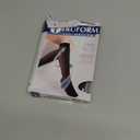 Truform Sheer Compression Stockings, 15-20 mmHg, Women's Knee High Length, 20 Denier, Charcoal, X-Large (X-Large (1 Pair))