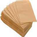 200pcs Resealable Paper Envelopes for Coins and Small Items Self-sealing Storage Packets for Budgeting and Gardening Needs