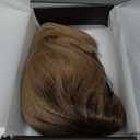 16 Inch Ombre Ash Blonde Human Hair Wig, Human Hair Wig With Bangs, Real Hair Wigs For Women, real human hair wigs
