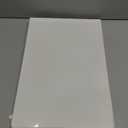 2 Set A to Z Tab Alphabet Dividers for 3 Ring Binder 5 1/2 x 8 1/2 Inch Binder Dividers Customizable Table of Contents Page with A to Z Tabs for Student Teacher Office Organize (White)