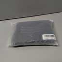 ODODOS 2-Pack Full Length High Waist Workout Leggings with Pockets for Women, 28" Tummy Control Athletic Yoga Pants, Black+Purple Taupe, Large (L)