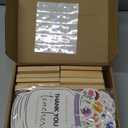 Crtiin 10 Sets Graduation Teacher Appreciation Gifts Desk Calendar 2026 2027 with Wooden Stand Mini Monthly Calendar Desktop Thank You Gift for Teacher Mentor Teaching Assistants Staff Office Supplies