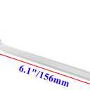 8mm Hex Key Wrench CR-V Steel 6.2" Length Long Arm Ball End Hex Key Wrench for Bike, Furniture,and DIY-5pcs