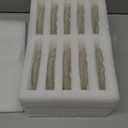 10 Pack Small Clear Glass Plates, 4.7 Inch Clear Coffee Tea Saucer, Mini Glass Snack Dishes Tabletop Coasters Set for Teacup, Appetizer, Salad, Fruit