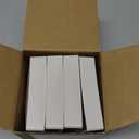 4" 4" Vinyl Fence Post Cap, Pyramid Style Caps for 4.0Wood Fence Post, Suitable for Lamp, Deck, Mailbox, 4 Packs