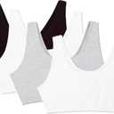 Fruit of the Loom Women's Built Up Tank Style Sports Bra Value Pack Size 34