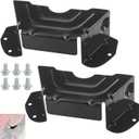 783-06424A-0637 Deck Belt Cover Black Compatible with MTD/Craftsman/Troy-Bilt/Husky Lawn Mower 42" 46" Deck Replaces 783-06424A Mower Desk Parts 13AD775S059 13WX78TS090 24728902 247288842 (2 Pack)
