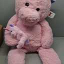 MorisMos Giant Stuffed Unicorn 4 Foot, 51'' Giant Unicorn Stuffed Animal with Baby Pony Doll for Girl Boy Kid Mother, Jumbo Pink Stuffed Animal for Baby Shower Birthday Christmas Valentines (X-Large)