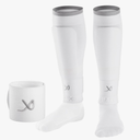LUX Soccer Sleeves w/FREE Guard Stays for Men/Boys/Youth Compatible w/Soccer Grip Sock