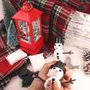 BANBBUR 12 Pack Snowman Crafts for Kids Snowman DIY Kit, Build a Snowman Kit Molding Clay Christmas Crafts,Xmas Gift Christmas Stocking Stuffers for Kids