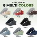 Hike Footwear Caspar Pro HF - Non-slip and Healthy Comfortable Winter Barefoot Pro Shoes Provide Warmth and Support, Natural Walking Hike Boots For Women Men (Green)