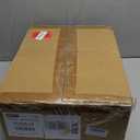 Stackable Organizer Drawer PU Leather Classic Handmade,Organize Home Office Desk Accessories and Sort Letter-Size Paper/a4 Document,Desk Caddy with Drawers Storage Box ,13.1x10x3.7inches,Black