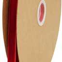 2 x Red Velvet Ribbon 3/8 Inch 25 Yards Ribbon for Gift Wrapping Christmas Wreath Bow DIY Sewing Projects