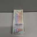 2 x Hapikalor Gel Pens, 6 Pcs 0.5mm Quick Dry Black Ink Pens Fine Point Smooth Writing Pens, Cute Gifts for Women Stocking Stuffers for Teen Girls (1 Count (Pack of 6), Multicolor)