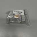 AWEN 4pcs Solid Metal Adjustable Wood/Glass Shelf Bracket Wall Mount, Shelf Holders3-28mm Thick Adjustable Shelf Bracket, 25lbs LoadBrushed Nickel