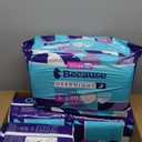 Because Overnight Absorbency Pull Ups - Adult Disposable Incontinence Underwear, Extra Absorbent Nighttime Briefs for Men and Women, White, Large, 80 Count (4 Packs of 20)