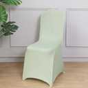 Tableclothsfactory Sage Green Stretchy Spandex Fitted Banquet Chair Cover Dinning Event Slipcover for Wedding Party Banquet Catering