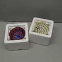 8 Pcs Colorful Ceramic Bowl Set 10 oz 4.75'' Porcelain Kitchen Soup Cereal Serving Bowls for Ramen Rice Dessert Snack Salad Ice Cream Pasta Oatmeal Microwave and Dishwasher Safe(Vintage)