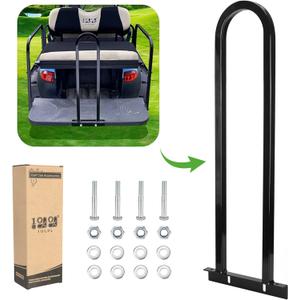 10L0L Universal Golf Cart Rear Seat Safety Grab Bar Fits for Club Car EZGO, Upgrade Heavy Duty Rear Seat Hand Rail Grab Bar to Keep Safety