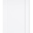 BARNSMITH (Only 1Pack) 30x80 in 1-Panel White Primed Molded Door Slab, Shaker Style Paintable Hollow Core Interior Door Panel, Lightweight, for Swing Door, Closet Door, Pocket Door