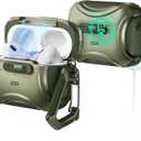 ESR for AirPods Pro 2 Case (2023/2022/2019, 2nd/1st Gen), Compatible with AirPods Pro 2nd Generation (USB-C/Lightning Cable), Effortless MagSafe, Drop-Proof Lock, Easy Open, Cyber Series,Army Green