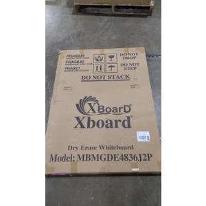 Set of 2 Magnetic Dry Erase White Boards, 48 X 36 Inches