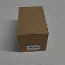 COZOO USB Bedside Dimmable Table Desk Lamp with 2 USB Charging Ports 2 Outlets Power Strip, Black Charger Base Flaxen Fabric Shade, LED Light for Bedroom/Nightstand/Living Room/Dorm/Home Office/College