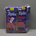 Ziploc Gallon Food Storage Bags, Stand-Up Bottom, Easy to Fill, 162 Count