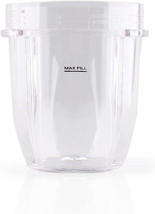 Anbige Replacement Parts Cups,Compatible with Ninja Blenders BL480 BL450 BL640 BL490 BL680 NN100 BL682 BL450 BL2012 CT640 CT800 BN400 CL401A SS100 BN750(12oz)