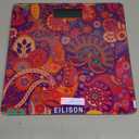 Eilison Indian Art Digital Body Weighing Scale 400lbs, Precision Step-on Bathroom Scale, Accurate & Large LED Display, Weight Verification, Thick Tempered Glass (Indian Art)
