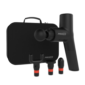 PROfit Percussion Muscle Massage , Rechargeable Deep Tissue Full-Body Massager with Multiple Attachments