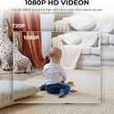 Wireless Clock Camera Spy Camera HD 1080P Security Nanny Cams with Night Vison and Motion Detection for Home/Office/ Baby/Elder/Pet Care