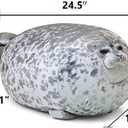 MerryXD Chubby Blob Seal Pillow,Stuffed Cotton Plush Animal Toy Cute Ocean Large(23.6 in)