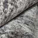 Modern Abstract Area Rug 9x12 - Washable Rug Non-Slip Soft, Rugs for Living Room, Bedroom & Dining Room, Pet Friendly & Easy to Clean Floor Carpet, Stylish Contemporary Art Decor 9x12 Rugs, Blue/Grey