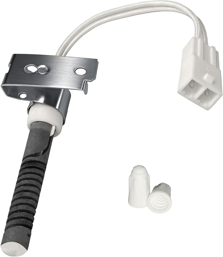 5318EL3001A Dryer Igniter Replacement Compatible with L-G,G-E,Kenmore Gas Dryers,Replaces 5318EL3001B,5318EL9001A,MEQ61841001,1266860,AP4439620,PS/EA3527801,DE/SDE365,AH3527801 (Round Style Igniter)
