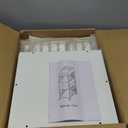 Makeup Organizer Storage Cart, Large Skincare organizers, Makeup Stand with Drawers, Makeup Vanity Organizer Cosmetics Display Cases Holder for Skin Care Nail Polish Perfume Makeup Brush (Gold)