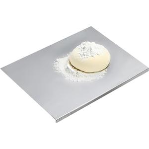 304 Stainless Steel Cutting Board – Stainless Steel Kitchen Chopping Boards Non-Slip, Dishwasher Safe – Ideal for Meat, Vegetables, Fruits, Bread & Baking – Commercial & Home Use (19.6 * 15.7in)