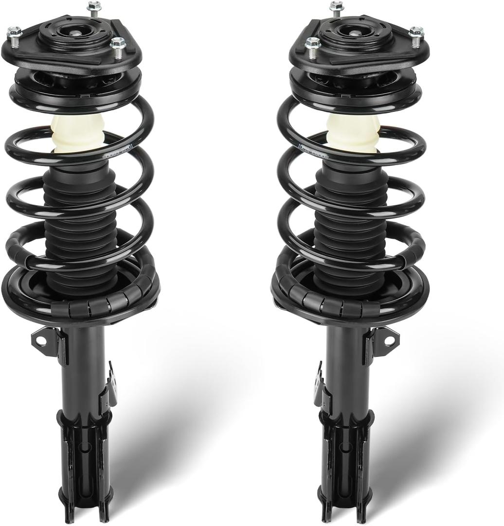 Front Complete Struts Assembly w/Coil Spring Shock Absorber Compatible with Toyota Matrix/Pontiac Vibe 2003-2008, Replace for 172117 172116, 2Pcs