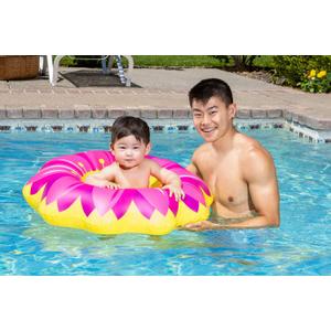 Poolmaster Flower Swimming Pool Baby Float Rider, Yellow