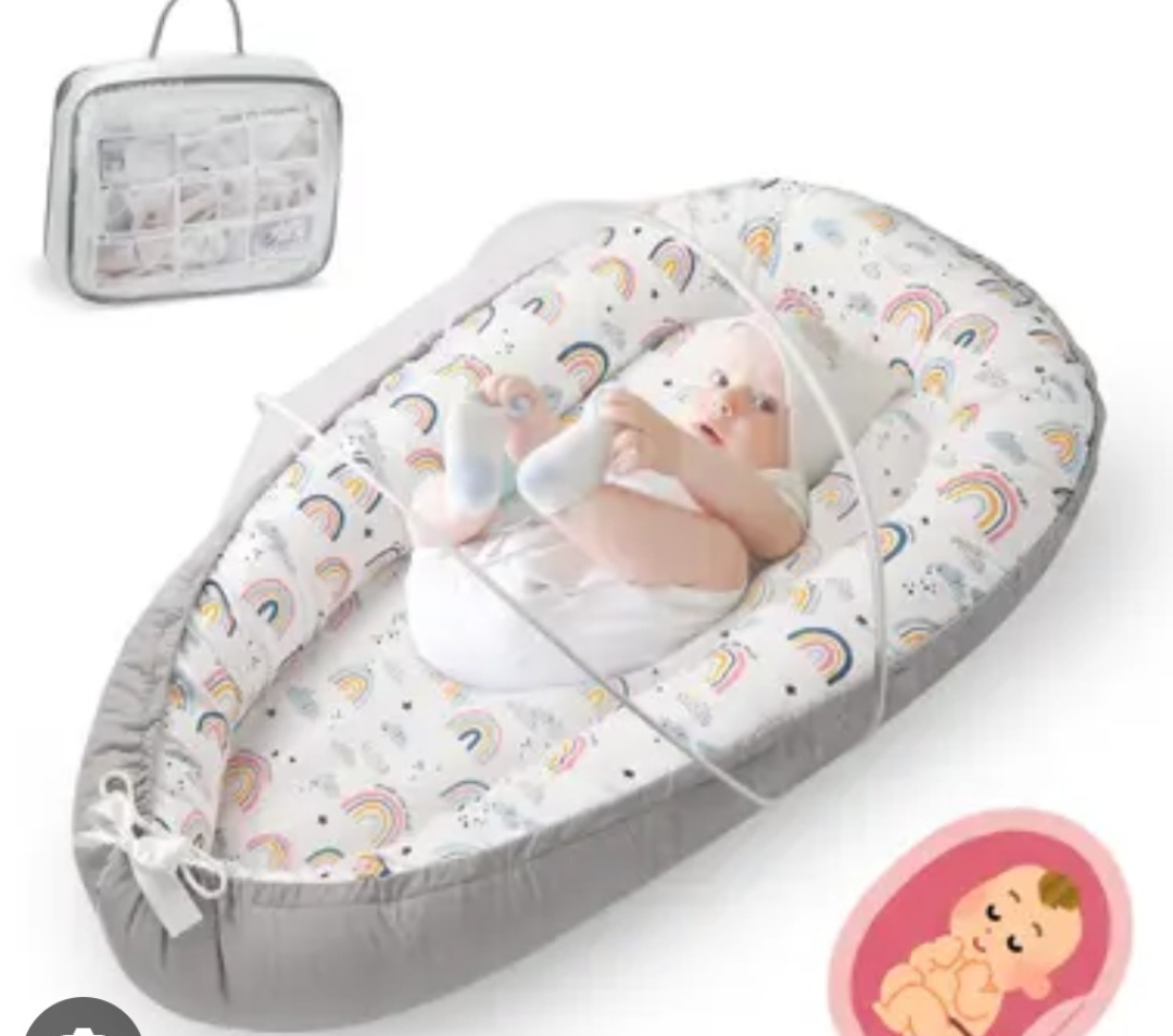 JIMXIA Baby Lounger fo... wborn Essentials-Grey