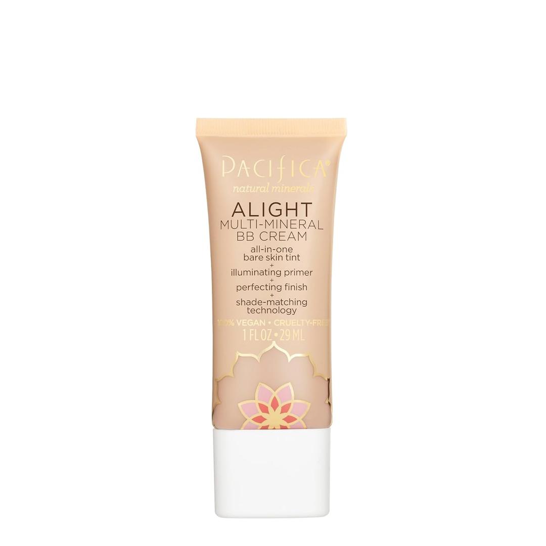 Pacifica Alight MultiMineral BB Cream – Shade 11 Light Tinted Moisturizer & Primer in One, Sheer Glowing Coverage, Hydrates, Primes & Perfects, 100% Vegan Cruelty Free Dermatologist Tested