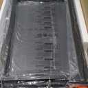 Huuger Folding Desk for Small Spaces, 31.5 Inch Foldable Computer Table, for Home Office, Study, Bedroom, Dorm, Space Saving, Small Writing Work Office Computer Desk, Easy to Fold, Black