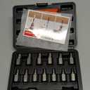 7pcs Bolt Extractor Kit, Stripped Bolt Extractor Set, Deep Long Easy Out Set, Lug Nut Remover Socket Tool for Studs, Damaged, Frozen, Rusted, Rounded-Off Bolts, Nuts