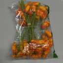 Ling's Moment Ranunculus Artificial Flower, Faux Silk Mini Ranunculus Flowers for DIY Bouquet, Bulk Fake Wedding Filler Flowers for Centerpieces Arrangements Bridal Shower Decorations, Citrus Orange