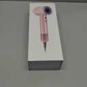 Hair Dryer, High-Speed Ionic Low Noise Blow Dryer with 160000 RPM Motor for Fast Drying, Thermo-Control Portable Hair Blow Dryer with Magnetic Nozzle for Home Travel Salon (P2306F Pink)