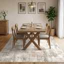 DMOYEST 10x14 Area Rug for Living Room Washable Abstract Indoor Carpet