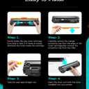 48A Toner Cartridges Compatible with HP CF248A Replacement for Laserjet Pro M15w M15a M16a M16w Laserjet Pro MFP M29w M29a M28a M30w M31w Printers (Black, 2 Pack)